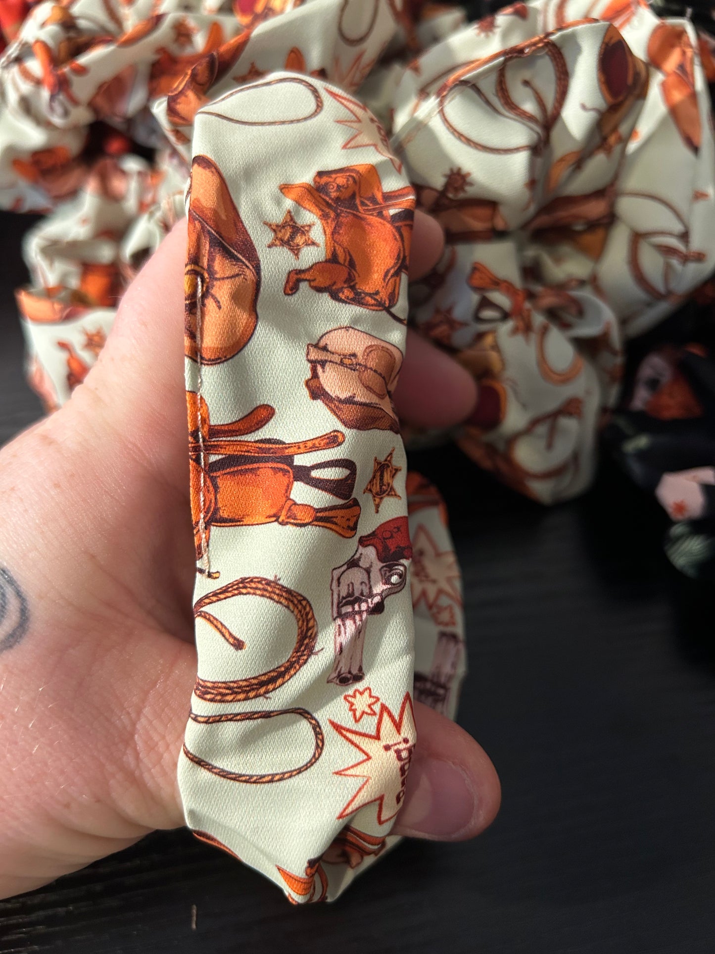 "Giddy Up" Scrunchie