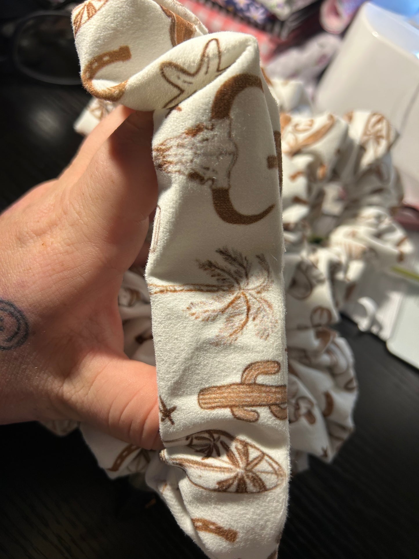 "Im Your Huckleberry" Scrunchie